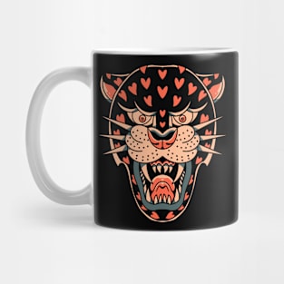 love panther tattoo Mug